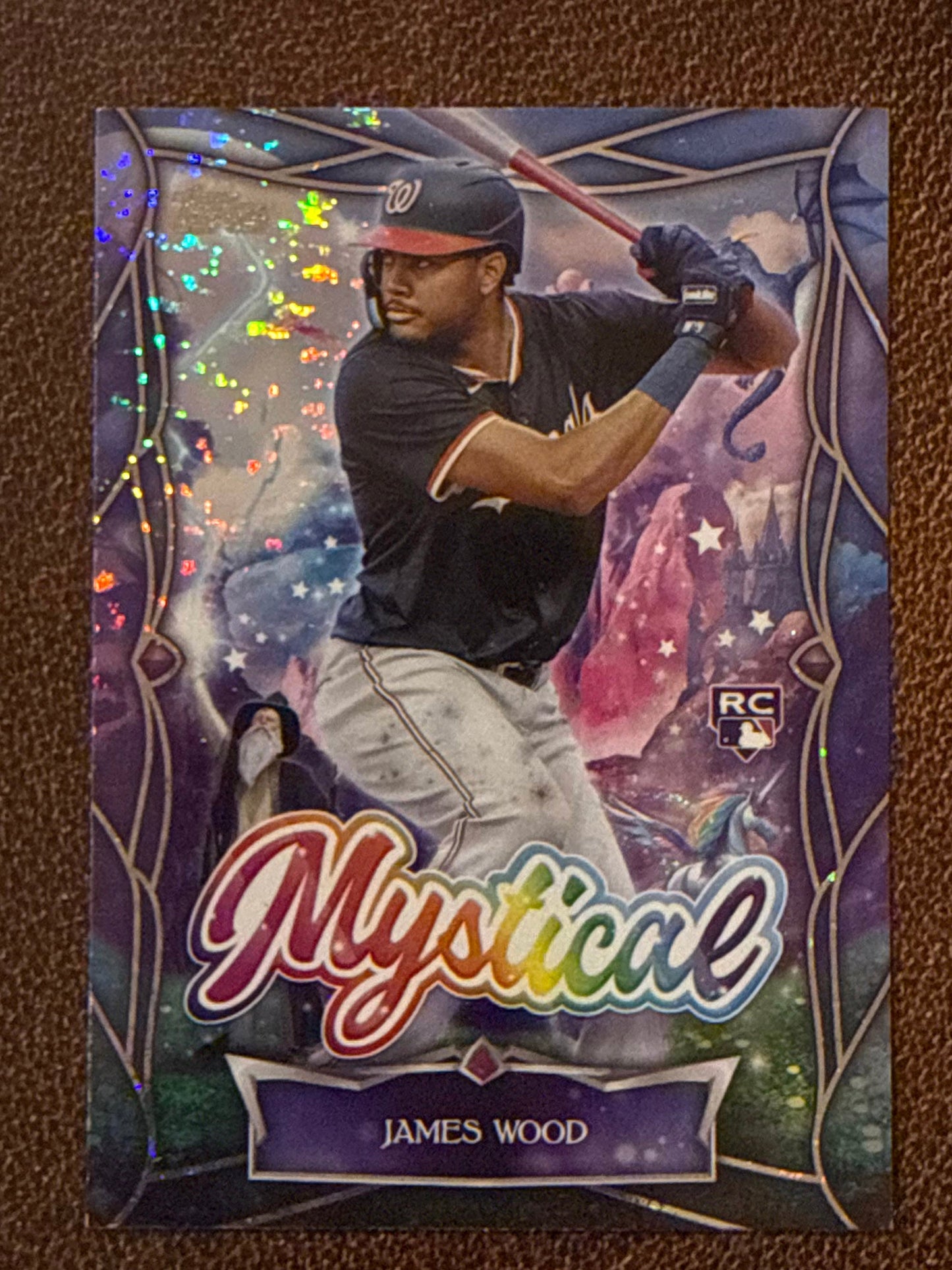 James Wood - 2025 Topps Update - Mystical Insert - Nationals
