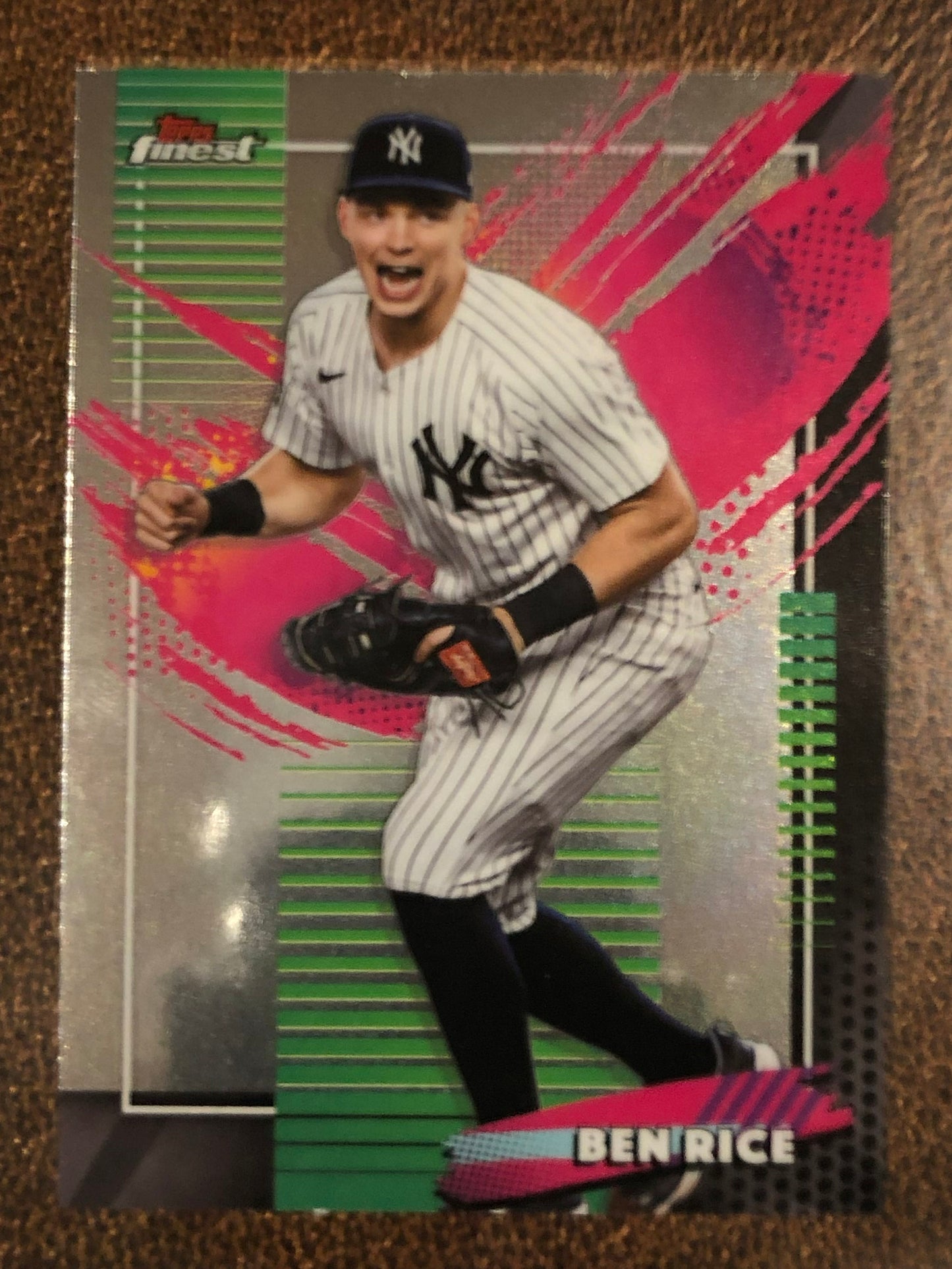 Ben Rice - 2026 Topps Finest - Rare Base - Yankees