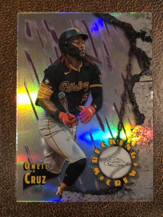 Oneil Cruz - 2026 Topps Chrome - Wrecking Crew Insert - Pirates