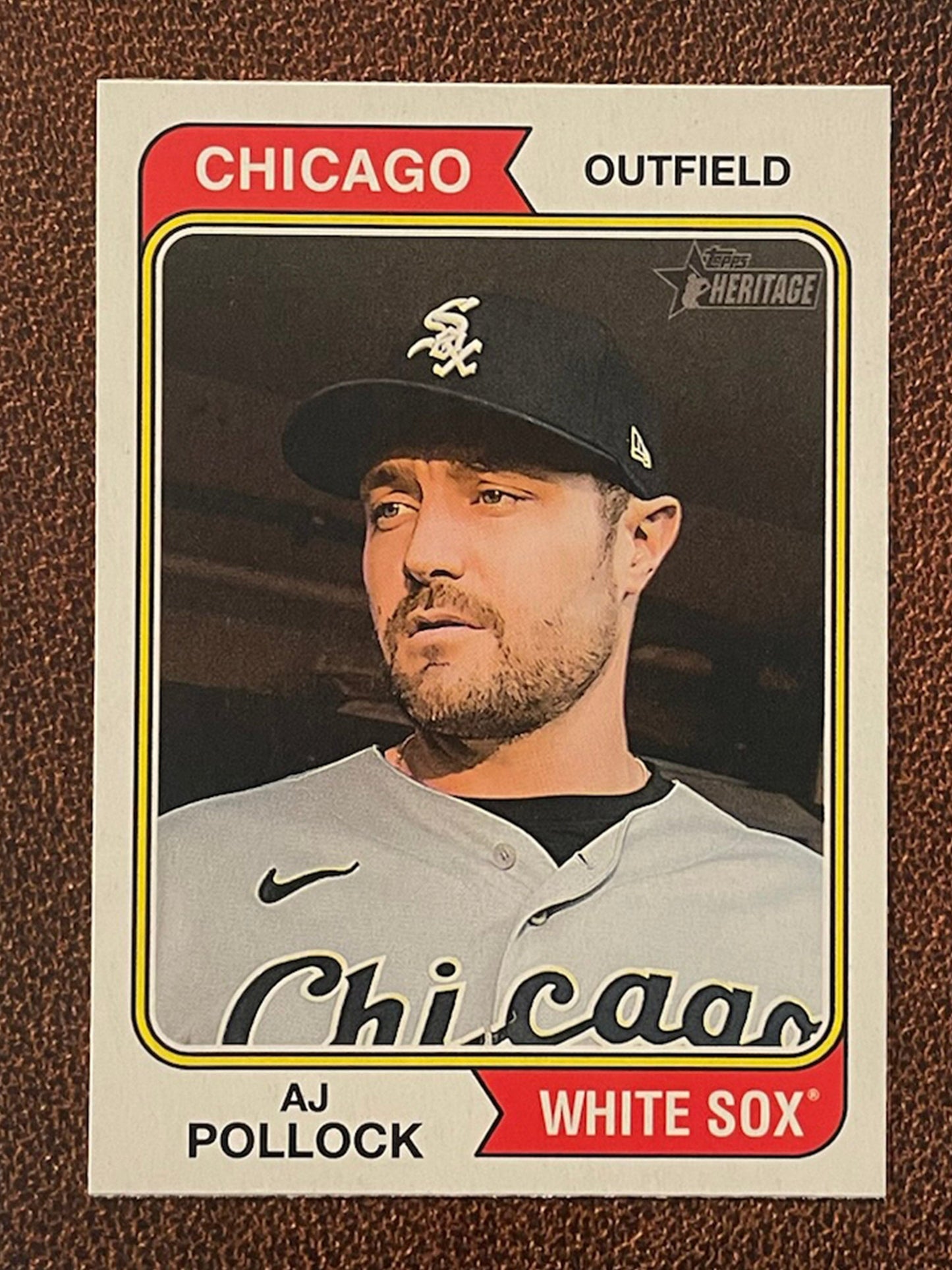 AJ Pollock - 2023 Topps Heritage - Short Print - White Sox