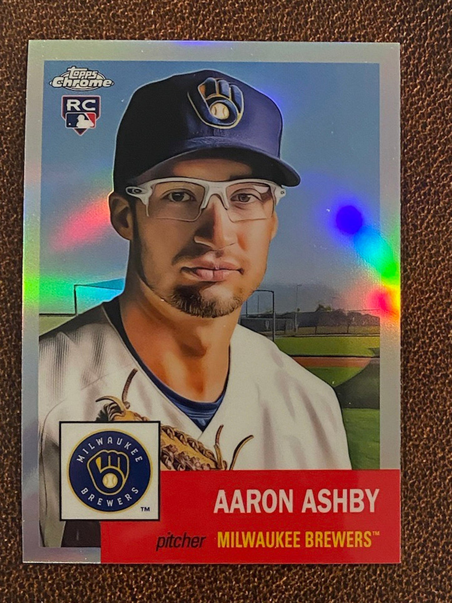 Aaron Ashby - 2022 Topps Chrome Platinum Anniversary - Refractor - Brewers