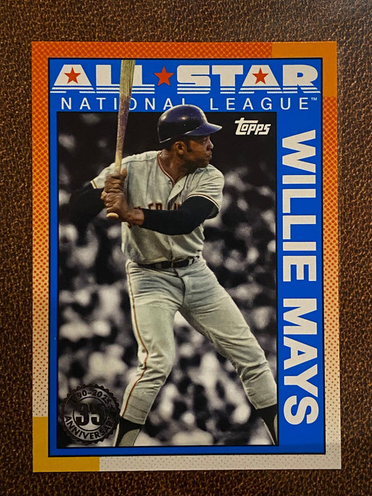 Willie Mays - 2025 Topps Series 2 - 1990 All Star Insert - Giants