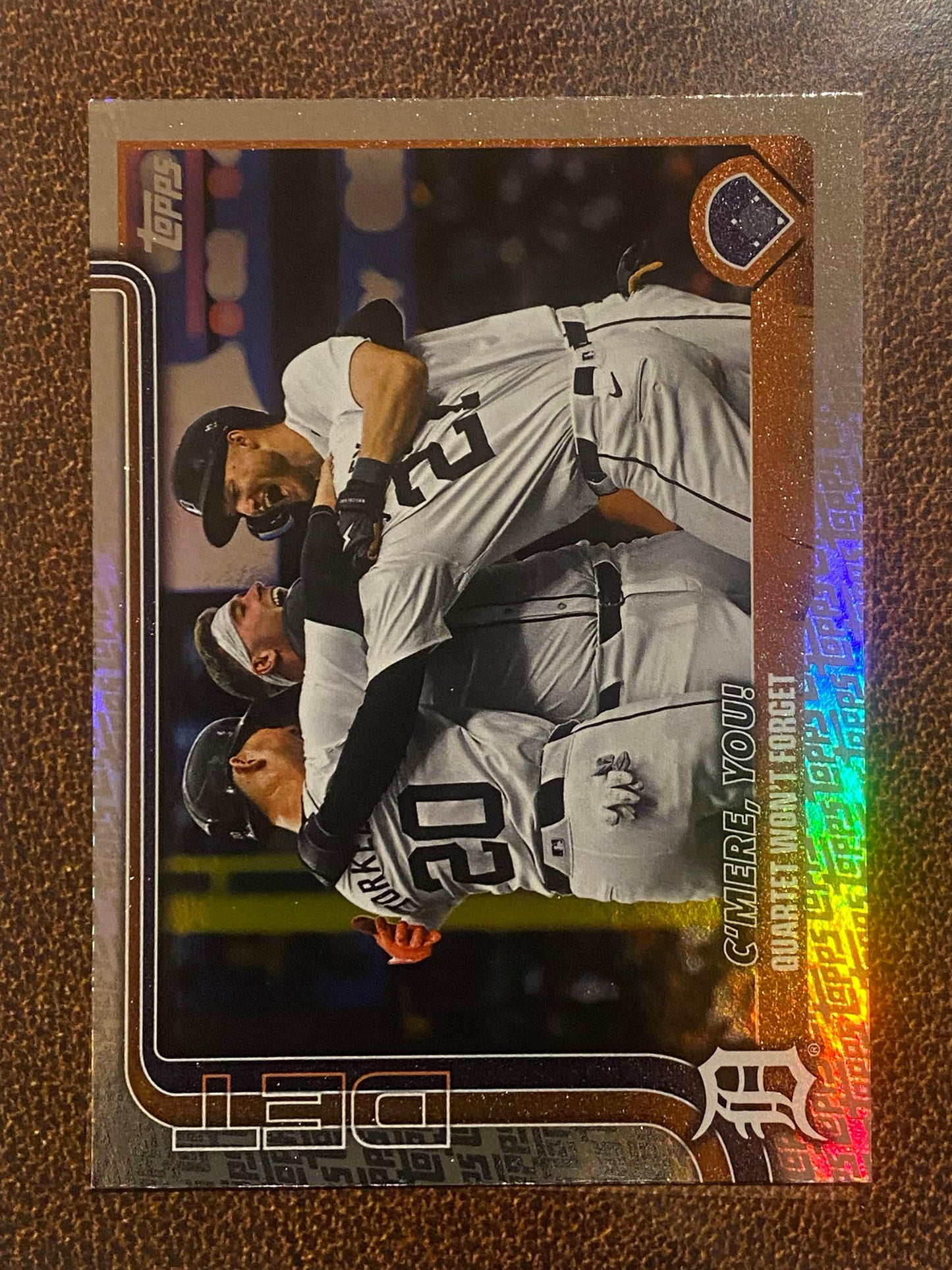 Detroit Tigers - 2025 Topps Series 2 - Fanatics Exclusive Topps Foil Border - Tigers