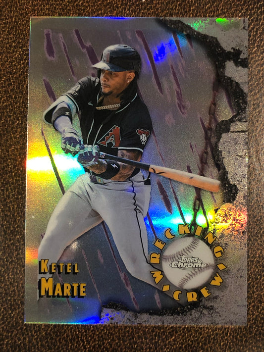 Ketel Marte - 2026 Topps Chrome - Wrecking Crew Insert - Diamondbacks