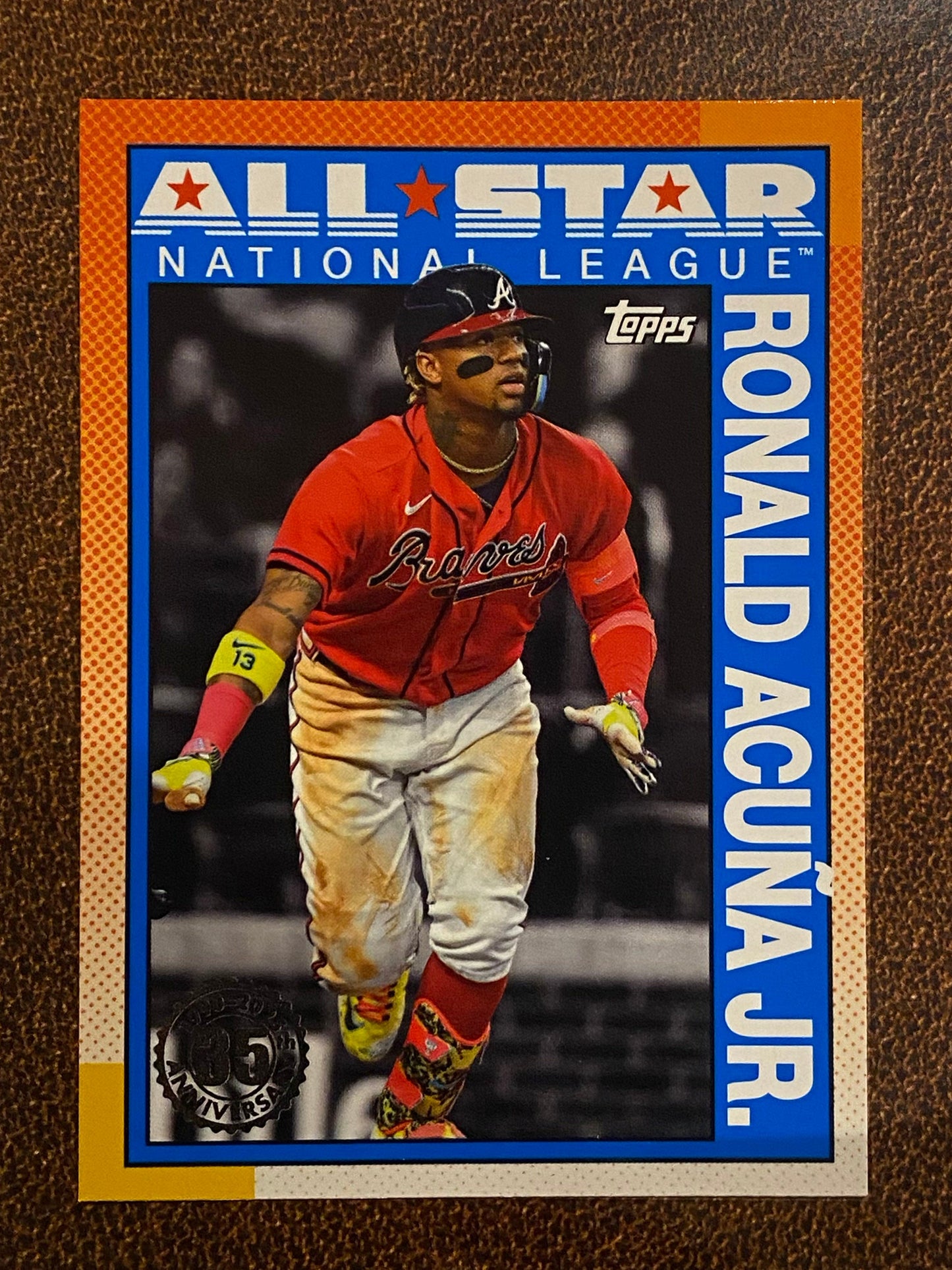 Ronald Acuna Jr. - 2025 Topps Series 2 - 1990 All Star Insert - Braves