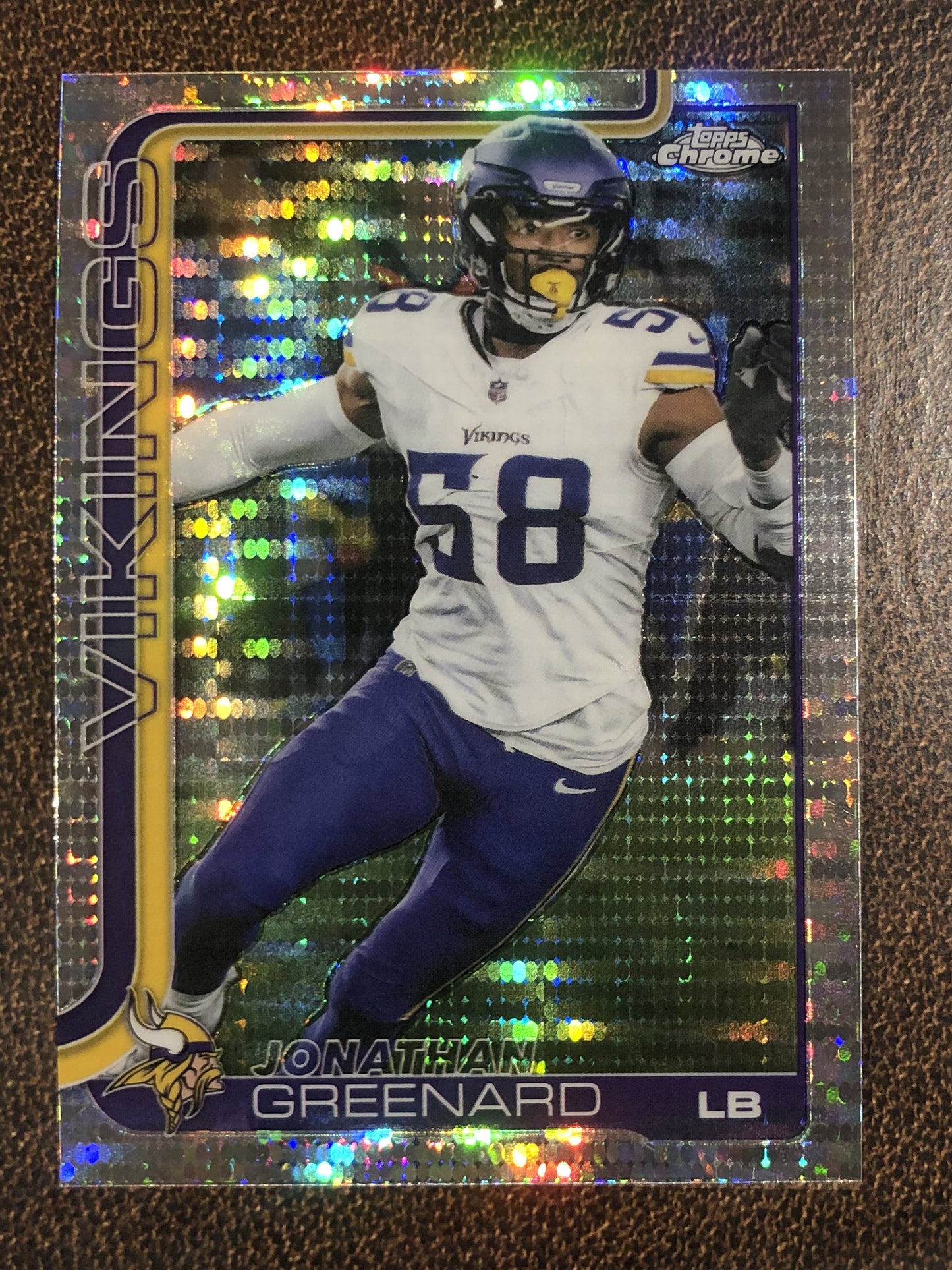 Jonathan Greenard - 2025 Topps Chrome - Prizm Refractor - Vikings