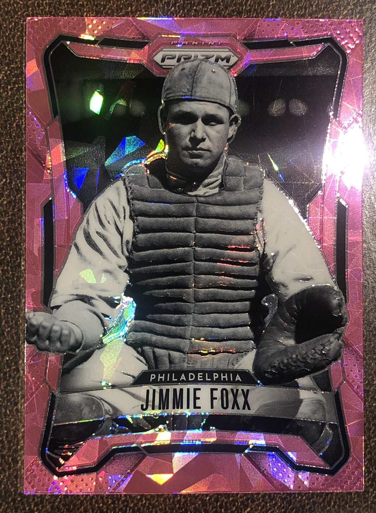 Jimmie Foxx - 2026 Panini Prizm - Pink Ice - Athletics