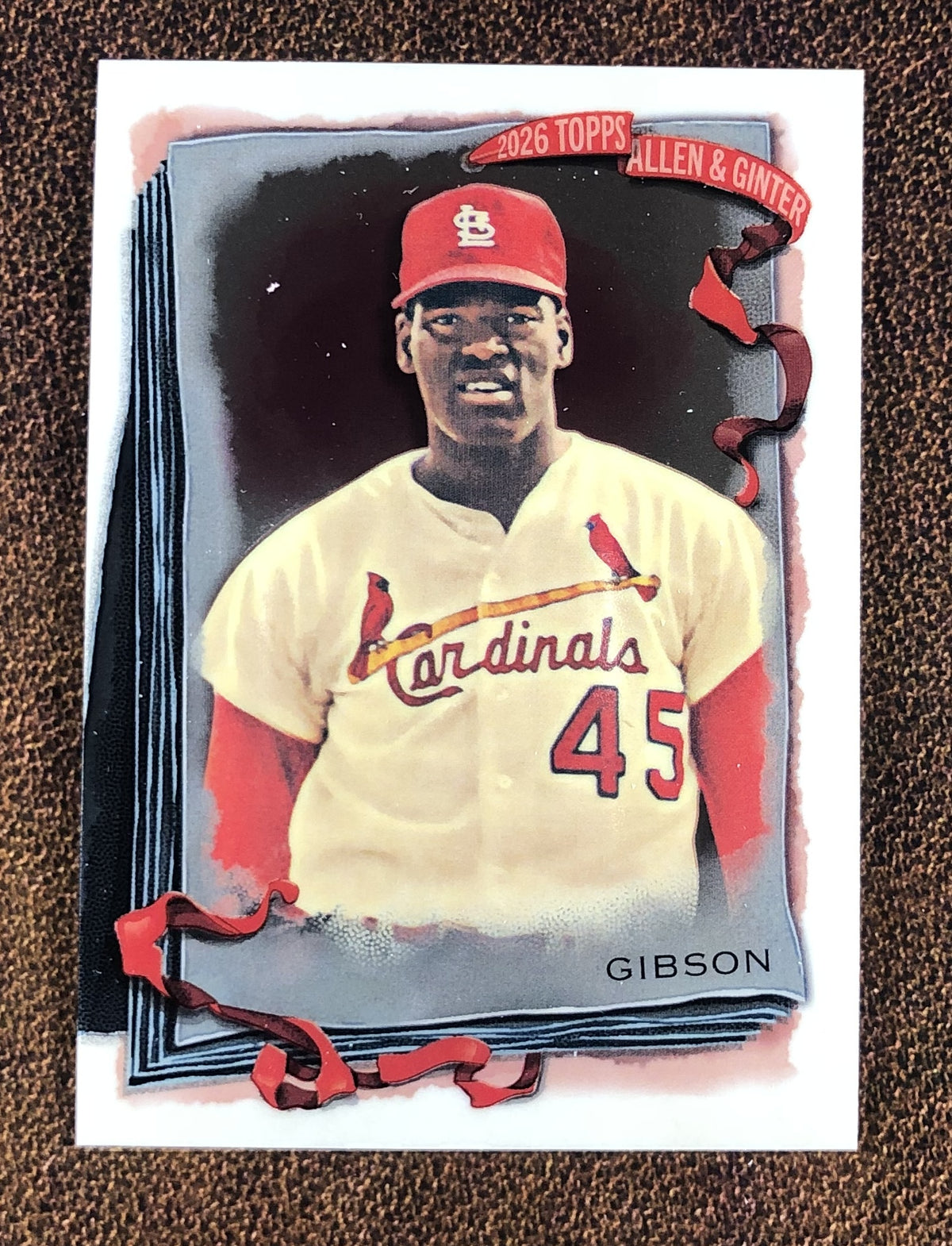 Bob Gibson - 2026 Topps Allen & Ginter - Chrome (Non-numbered) - Cardinals