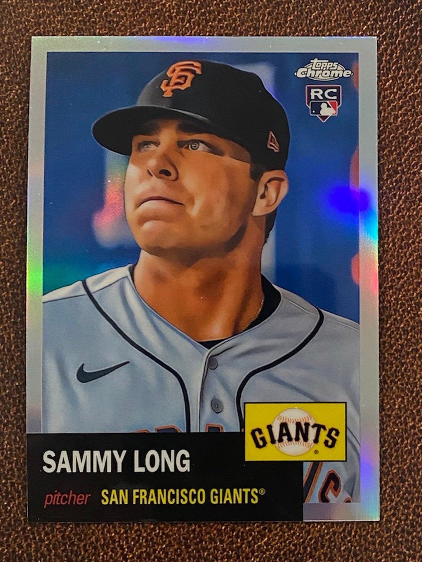 Sammy Long - 2022 Topps Chrome Platinum Anniversary - Refractor - Giants