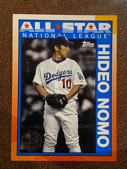 Hideo Nomo - 2025 Topps Series 2 - 1990 All Star Insert - Dodgers