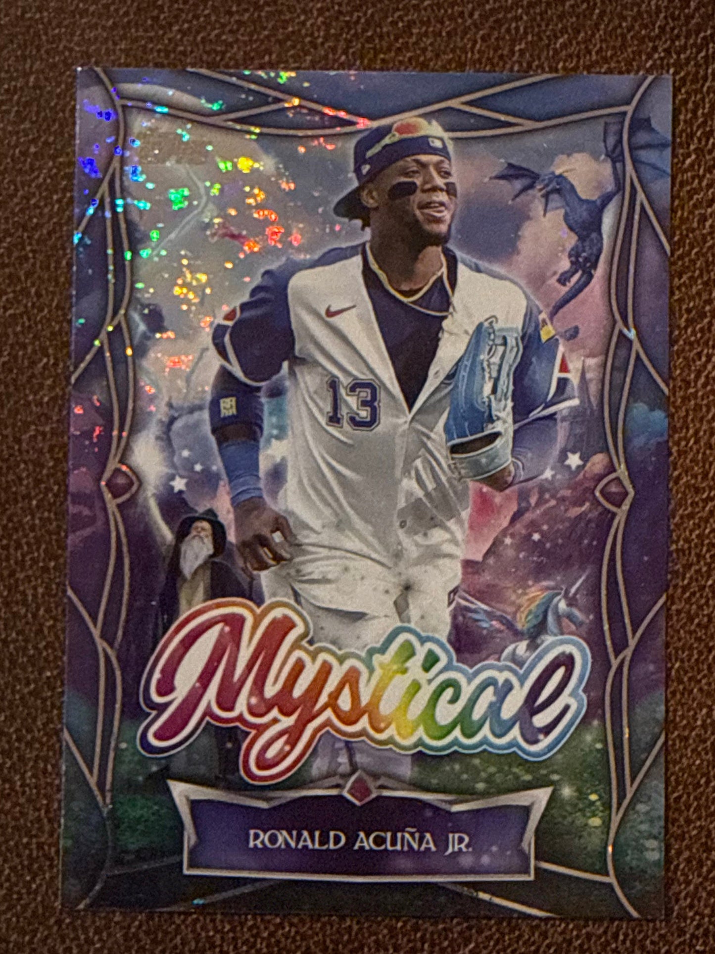 Ronald Acuna Jr. - 2025 Topps Update - Mystical Insert - Braves