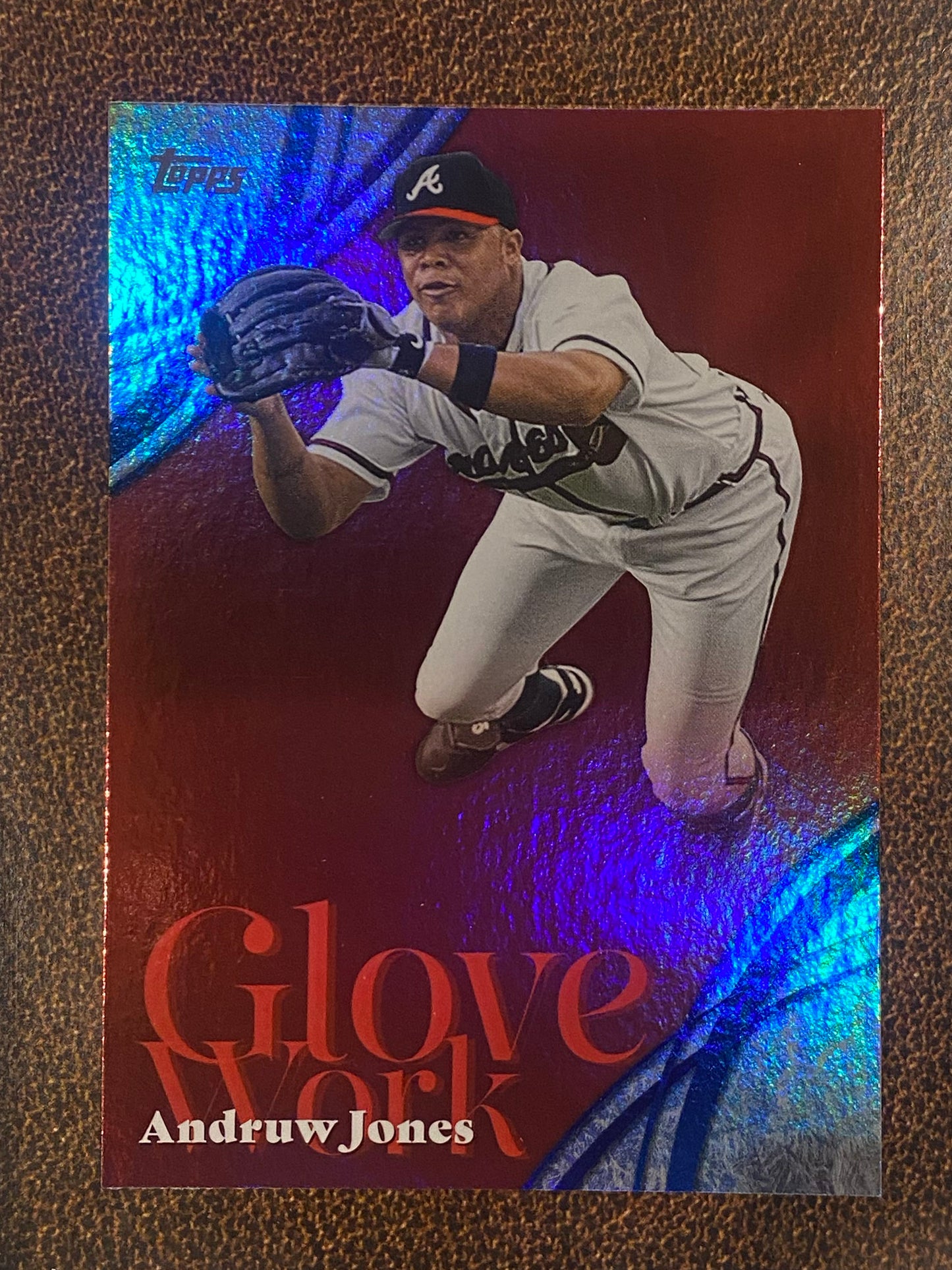 Andruw Jones - 2026 Topps Series 2 - Glove Work - Braves