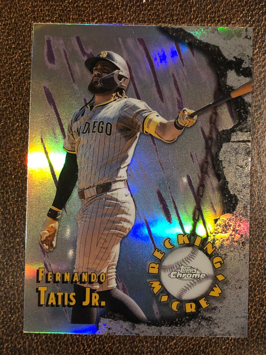 Fernando Tatis Jr. - 2026 Topps Chrome - Wrecking Crew Insert - Padres
