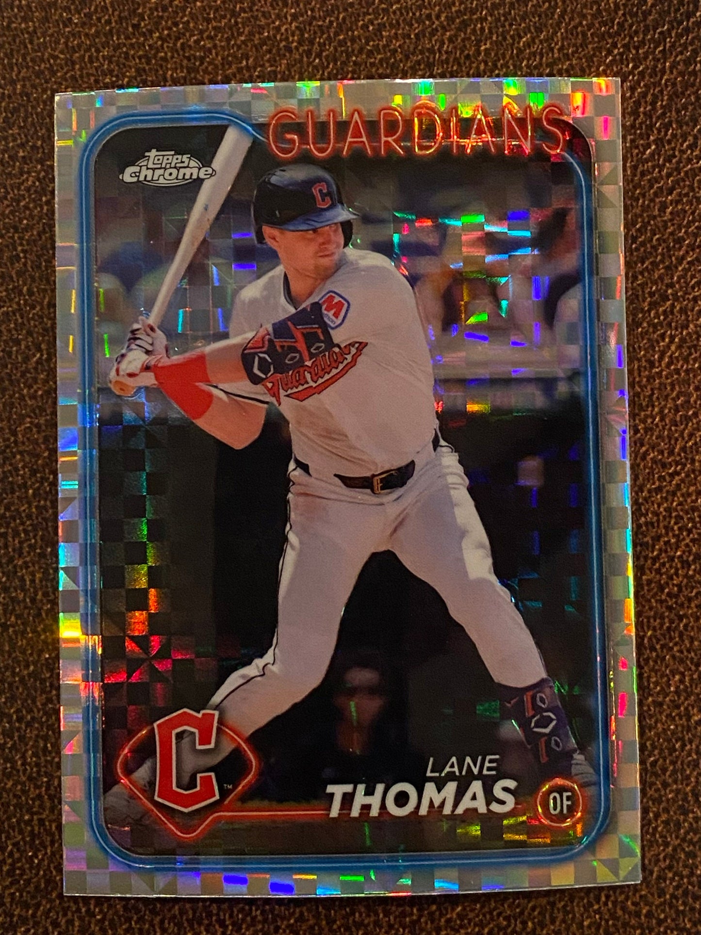 Lane Thomas - 2024 Topps Chrome Update - XFractor - Guardians