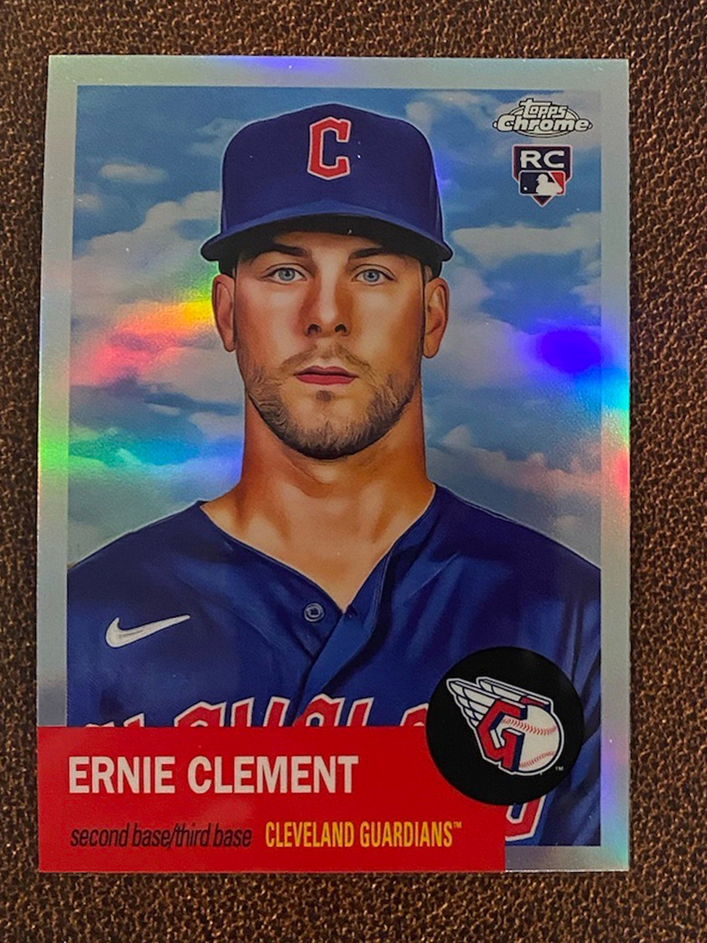 Ernie Clement - 2022 Topps Chrome Platinum Anniversary - Refractor - Guardians