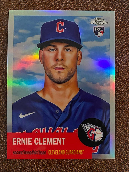 Ernie Clement - 2022 Topps Chrome Platinum Anniversary - Refractor - Guardians