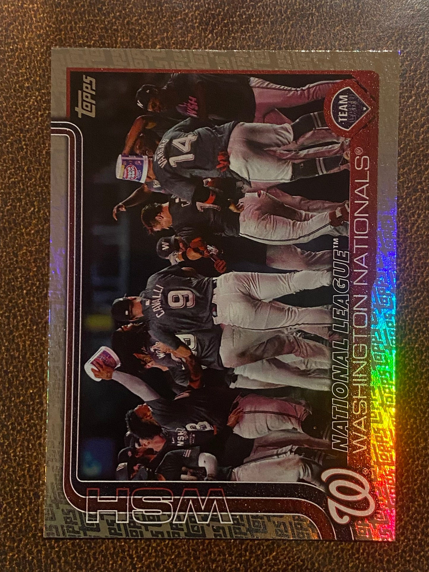 Washington Nationals - 2025 Topps Series 2 - Fanatics Exclusive Topps Foil Border (NL) - Nationals