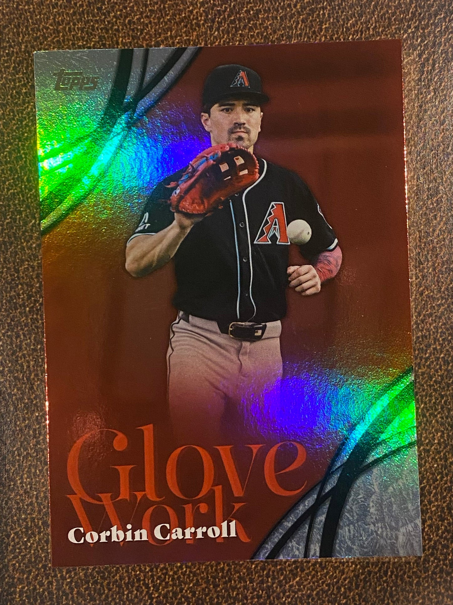 Corbin Carroll - 2026 Topps Series 2 - Glove Work - Diamondbacks