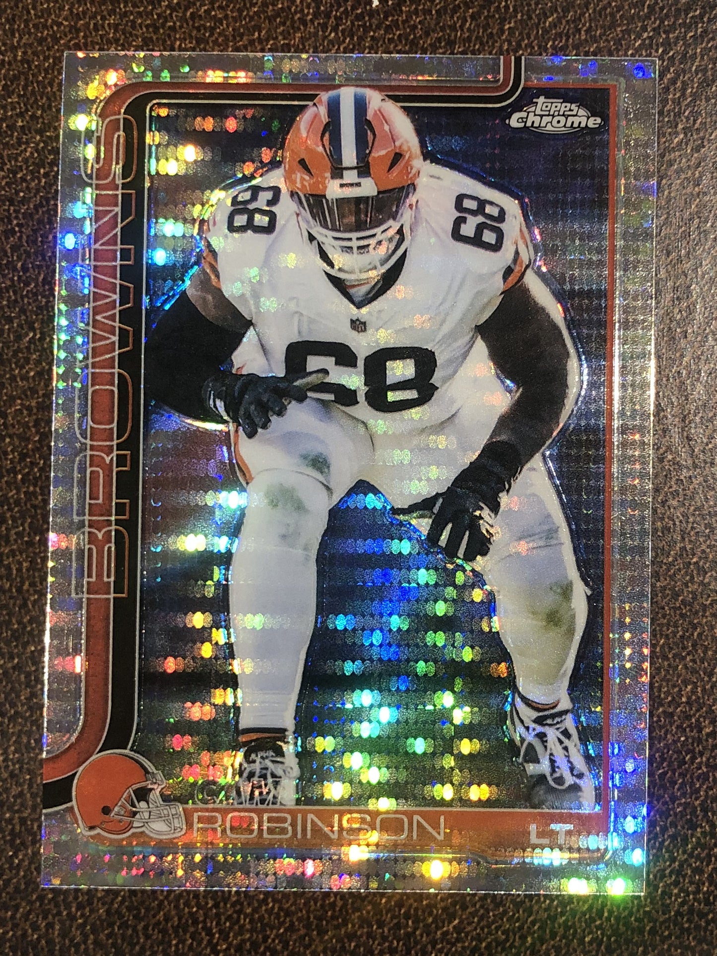 Cam Robinson - 2025 Topps Chrome - Prizm Refractor - Browns