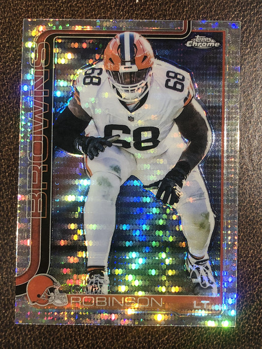 Cam Robinson - 2025 Topps Chrome - Prizm Refractor - Browns