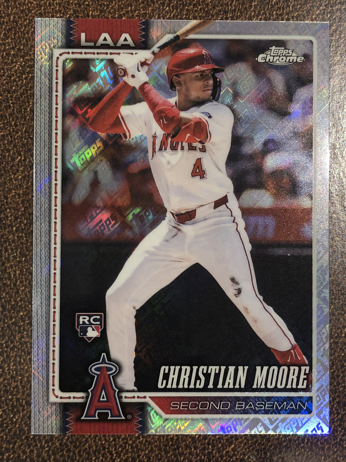 Christian Moore - 2026 Topps Chrome - Fanatics Topps Foil - Angels