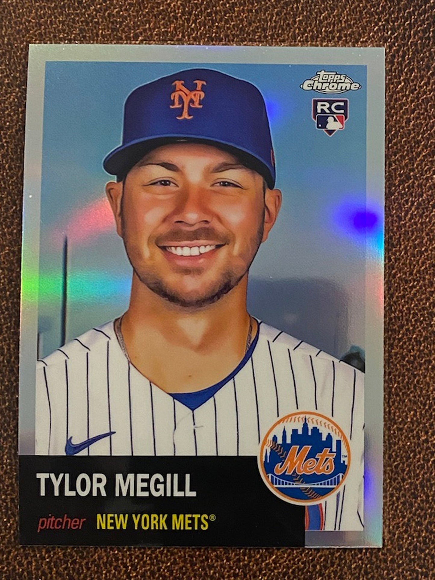 Tylor Megill - 2022 Topps Chrome Platinum Anniversary - Refractor - Mets