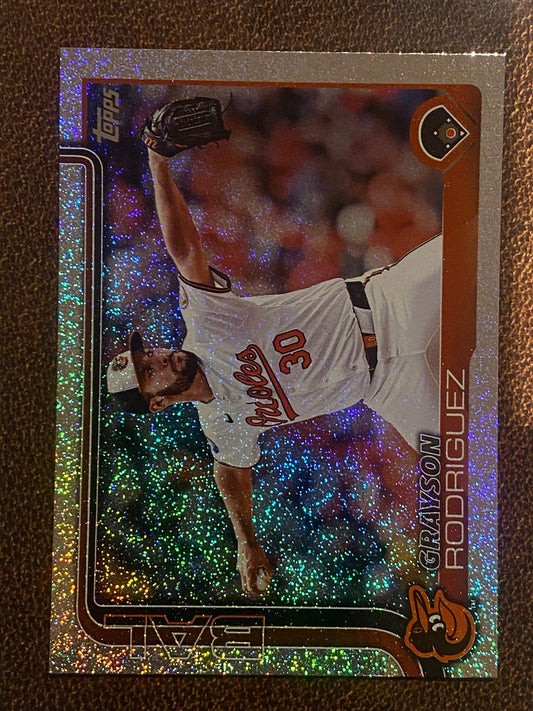 Grayson Rodriguez - 2025 Topps Series 2 - Sandglitter - Orioles