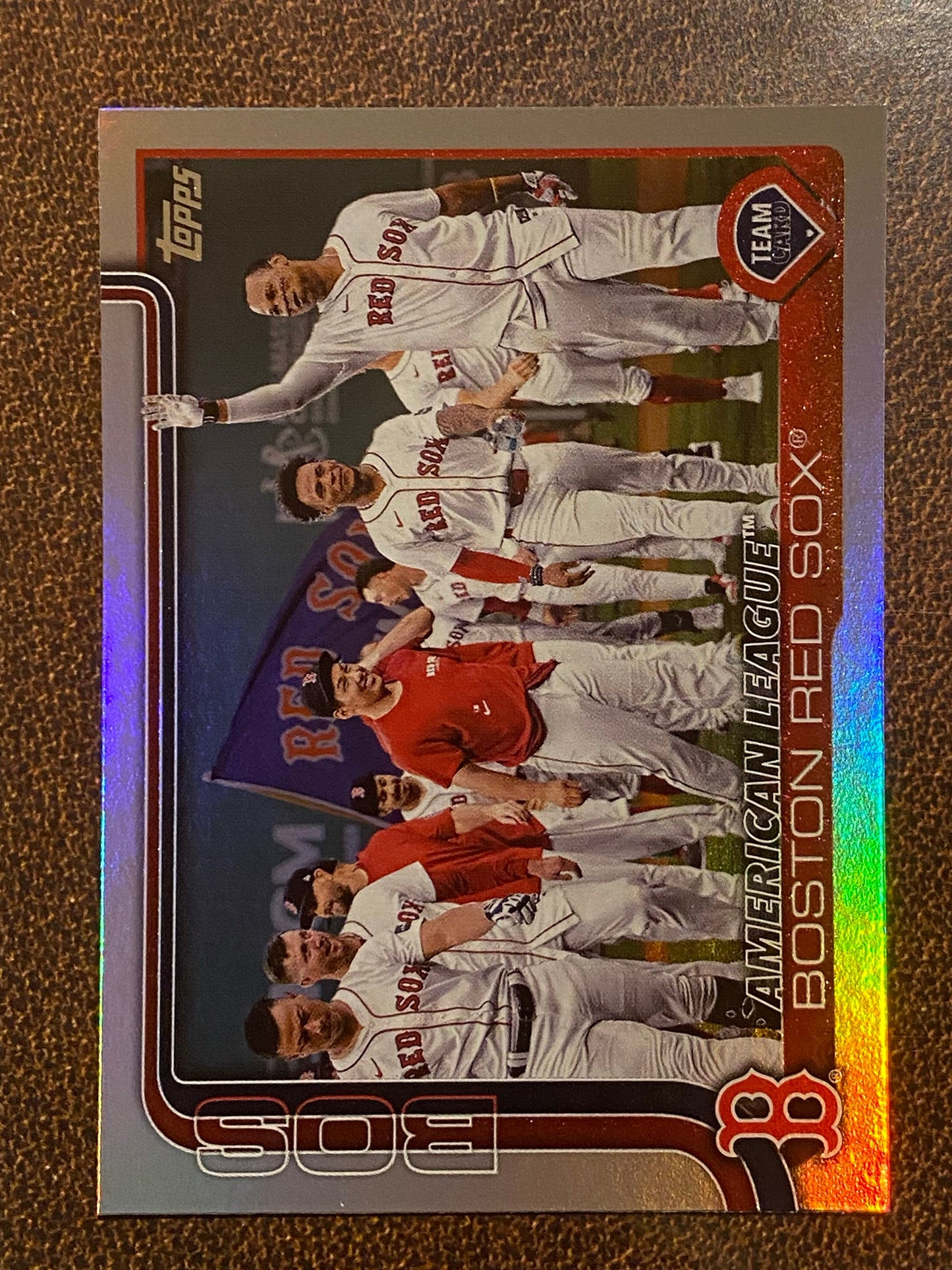 Boston Red Sox - 2025 Topps Series 1 - Rainbow Foil - Red Sox