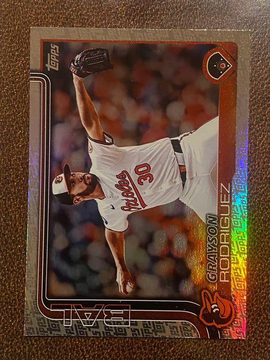 Grayson Rodriguez - 2025 Topps Series 2 - Fanatics Exclusive Topps Foil Border - Orioles