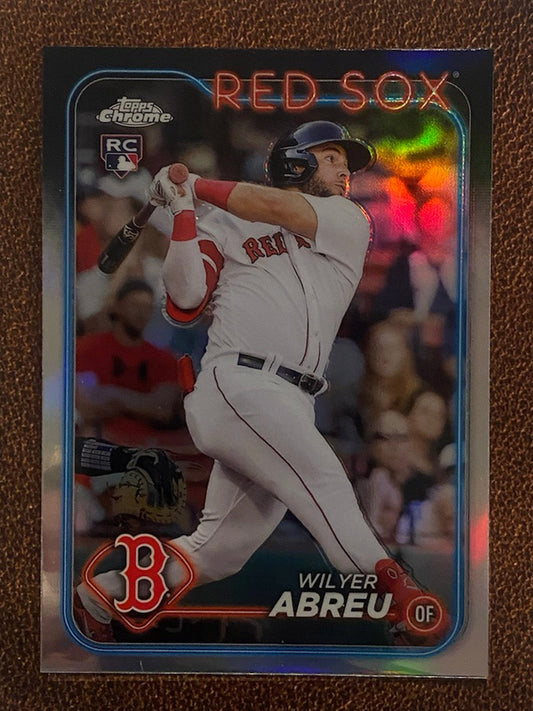 Wilyer Abreu - 2024 Topps Chrome - Refractor - Red Sox
