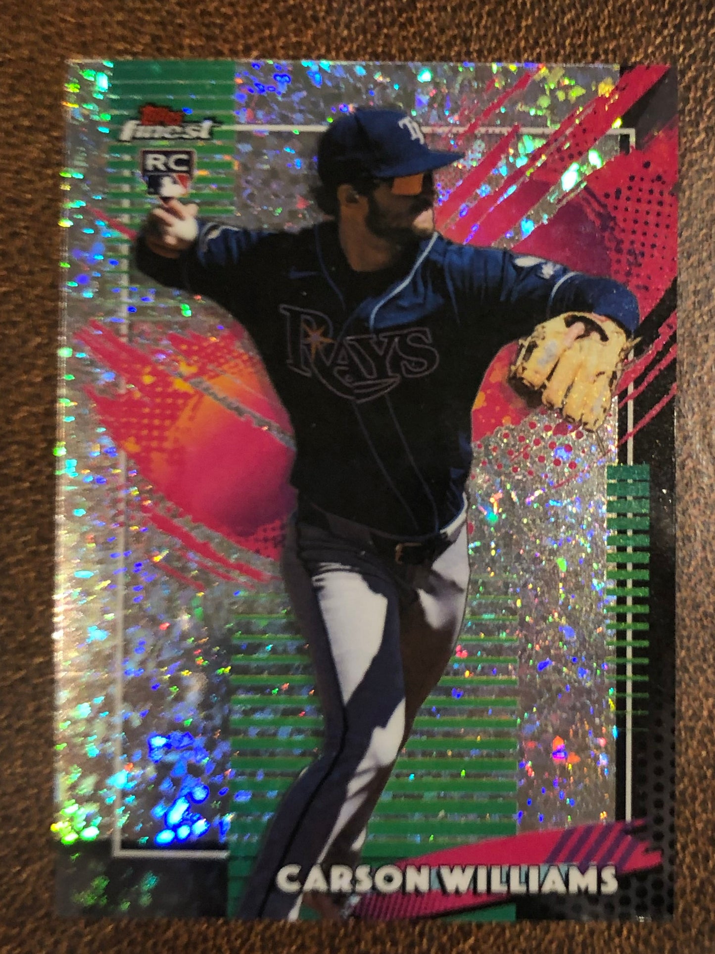Carson Williams - 2026 Topps Finest - Rare Mini Diamond - Rays