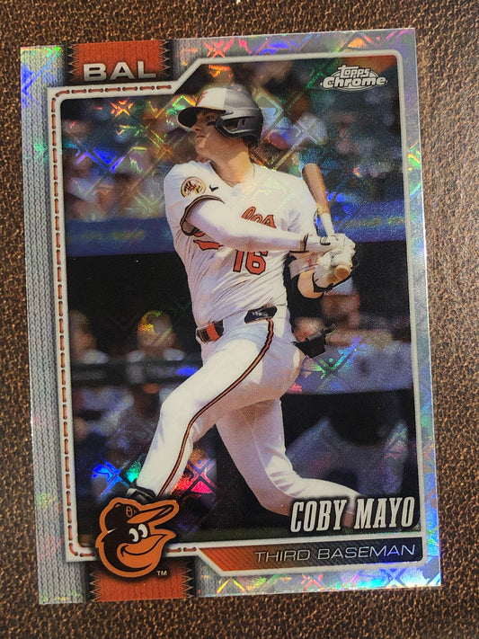 Coby Mayo - 2026 Topps Chrome Logofractor - Base Logofractor - Orioles