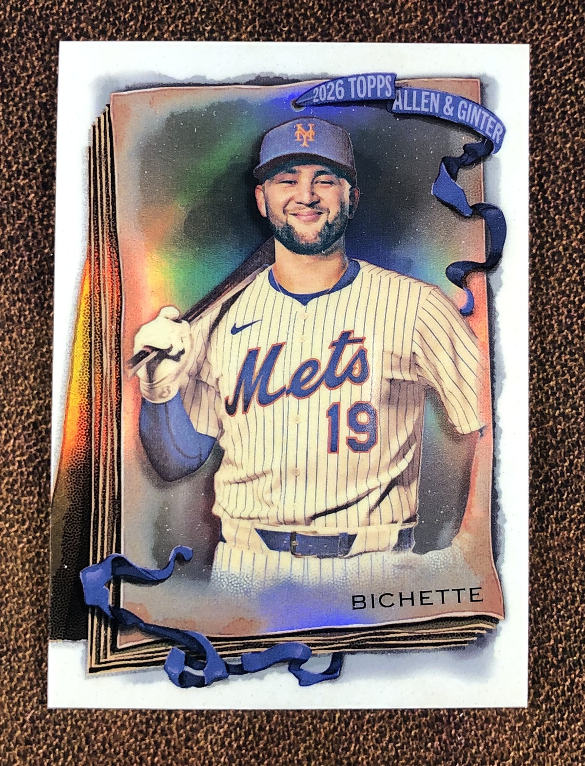 Bo Bichette - 2026 Topps Allen & Ginter - Chrome Refractor - Mets