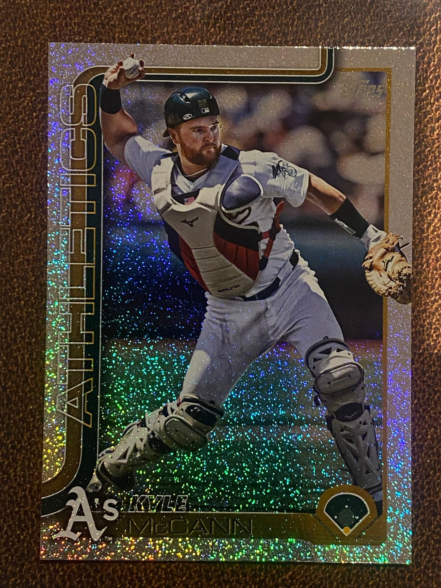 Kyle McCann - 2025 Topps Series 2 - Sandglitter - Athletics