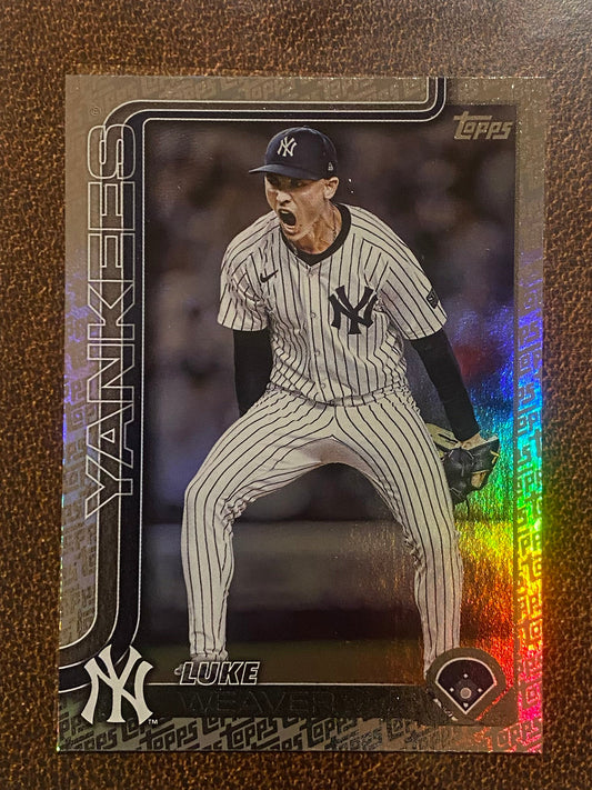 Luke Weaver - 2025 Topps Series 2 - Fanatics Exclusive Topps Foil Border - Yankees