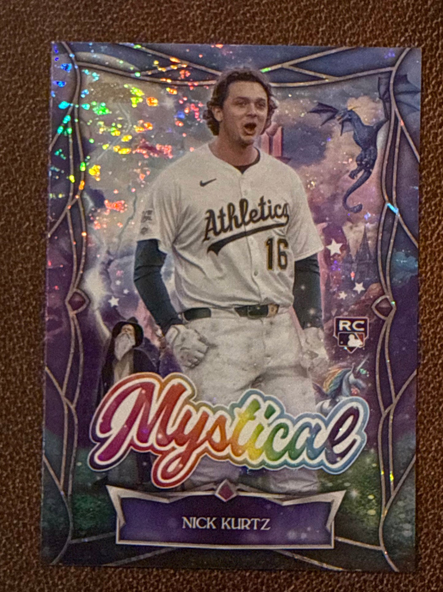 Nick Kurtz - 2025 Topps Update - Mystical Insert - Athletics