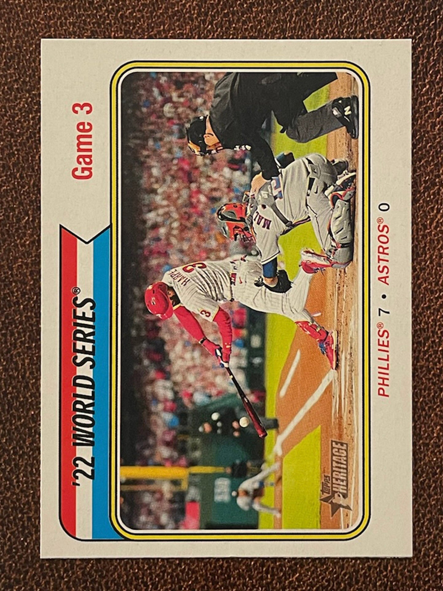 Bryce Harper - 2023 Topps Heritage - Short Print - Phillies