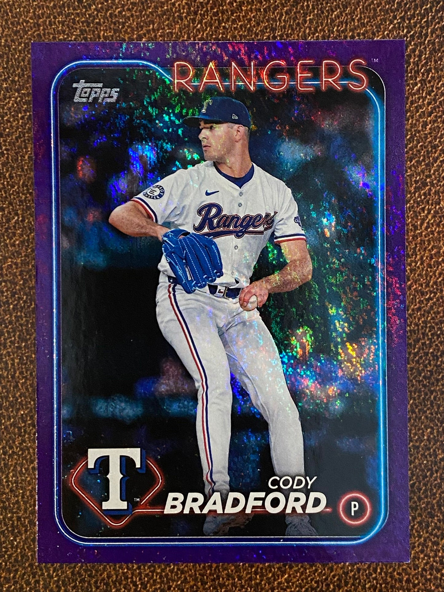 Cody Bradford - 2024 Topps Update - Purple Foil /799 - Rangers