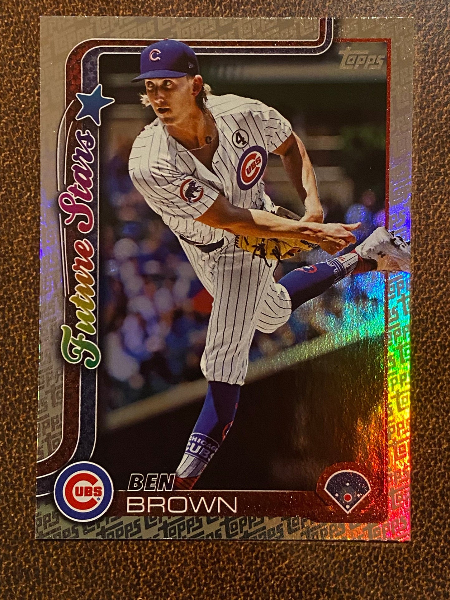 Ben Brown - 2025 Topps Series 2 - Fanatics Exclusive Topps Foil Border - Cubs