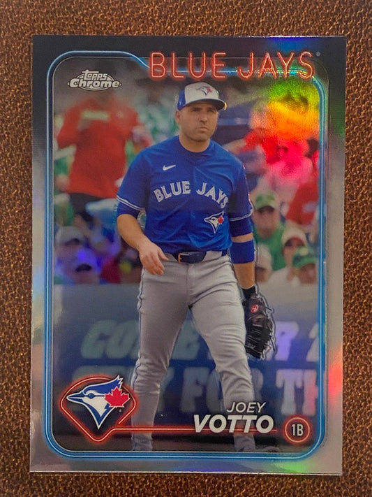 Joey Votto - 2024 Topps Chrome - Refractor - Blue Jays