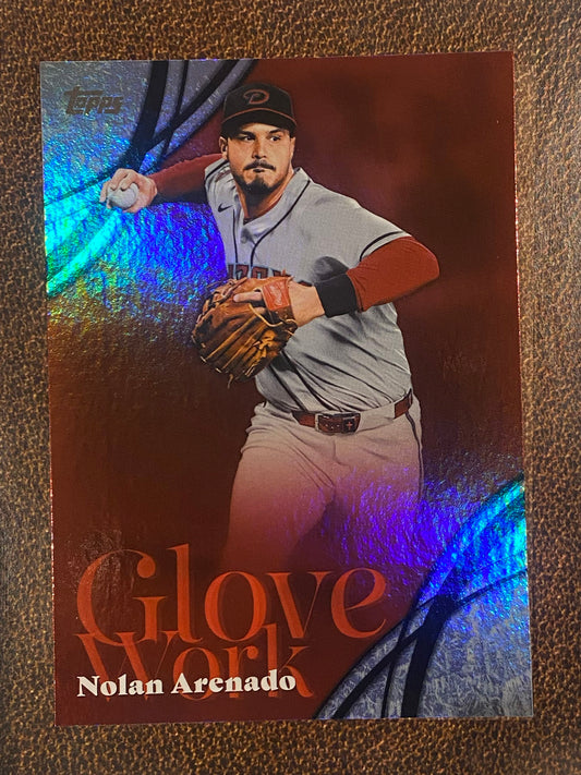 Nolan Arenado - 2026 Topps Series 2 - Glove Work - Diamondbacks