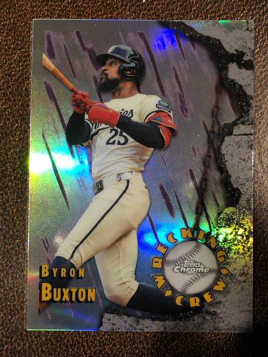 Byron Buxton - 2026 Topps Chrome - Wrecking Crew Insert - Twins