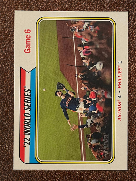 Kyle Tucker - 2023 Topps Heritage - Short Print - Astros