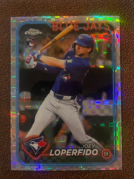 Joey Loperfido - 2024 Topps Chrome Update - XFractor - Blue Jays