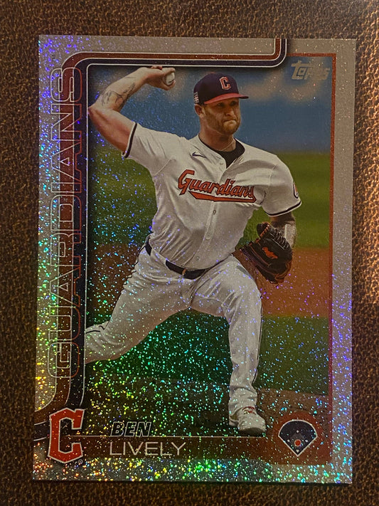 Ben Lively - 2025 Topps Series 2 - Sandglitter - Guardians
