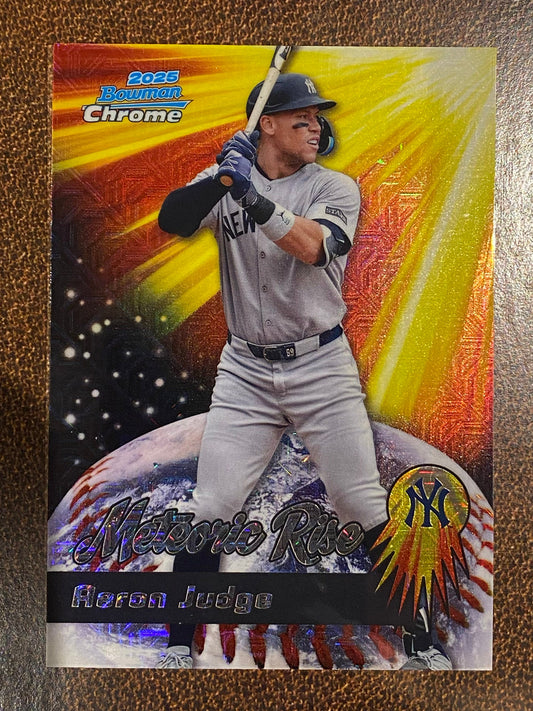 Aaron Judge - 2025 Bowman Chrome - Meteoric Rise Mojo - Yankees