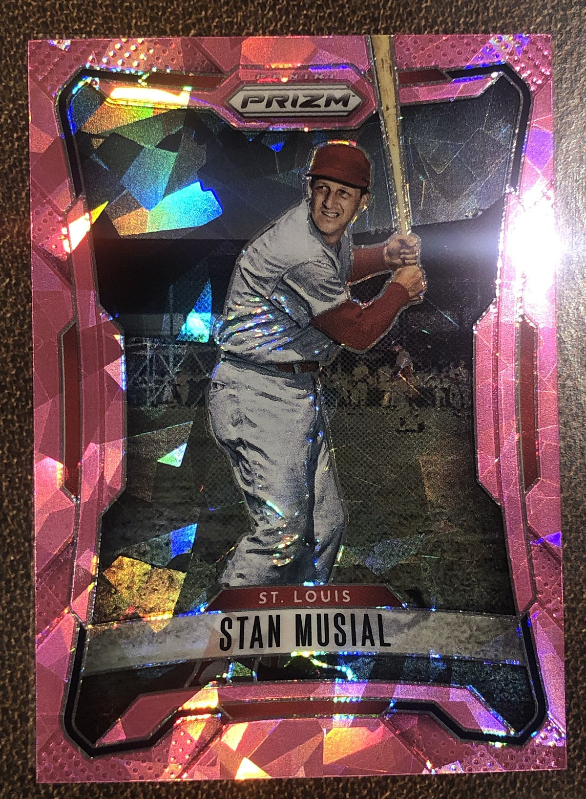 Stan Musial - 2026 Panini Prizm - Pink Ice - Cardinals