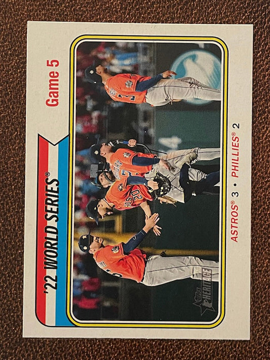 Alex Bregman - 2023 Topps Heritage - Short Print - Astros