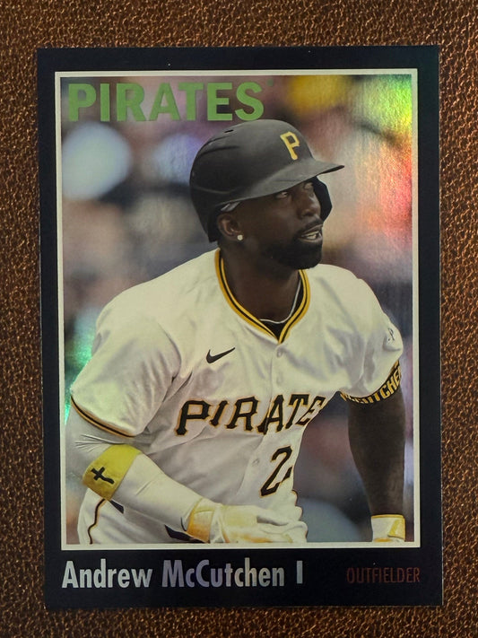 Andrew McCutchen - 2024 Topps Archives - Black Foil - Pirates