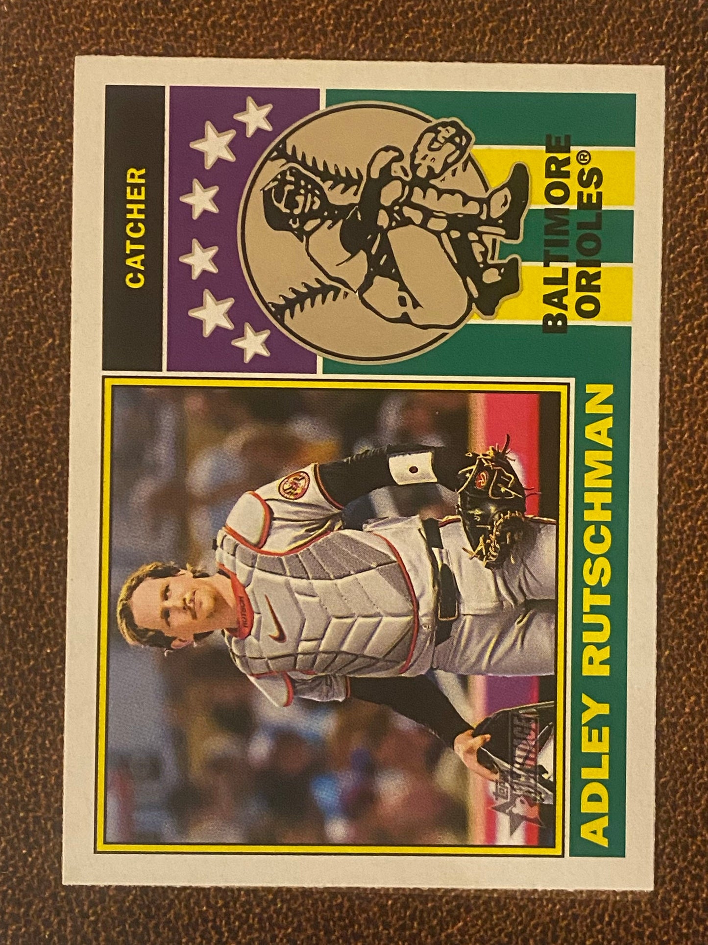 Adley Rutschman - 2025 Topps Heritage - Player Icon Insert - Orioles